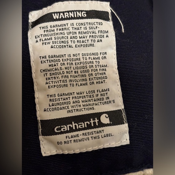 Men’s Navy Flame Resistant Vest - Picture 6 of 7